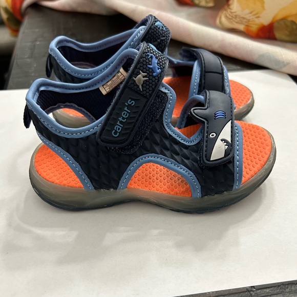 Carter's Shoes Carters Toddler Size 7 Light Up Velcro Sandals